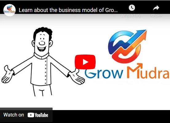 Learn about the business model of Grow Mudra (in English)