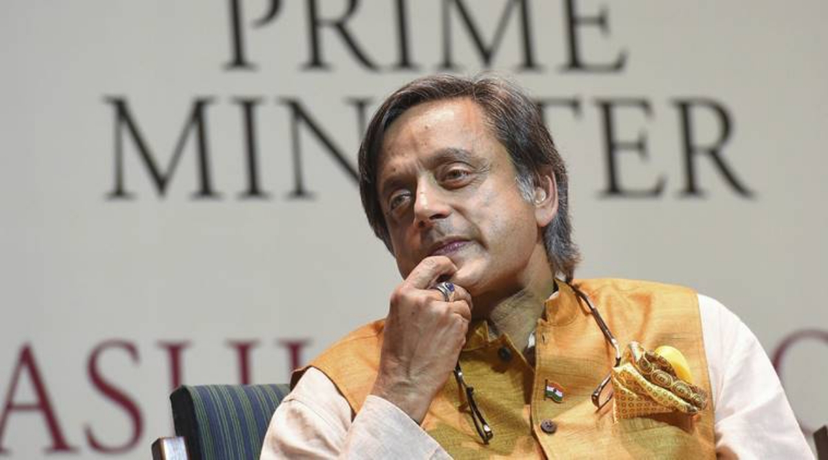 Delhi CM who stretched from head to belly’: Shashi Tharoor pens poem on Arvind Kejriwal’s ‘mannerism’ at PM’s meet
