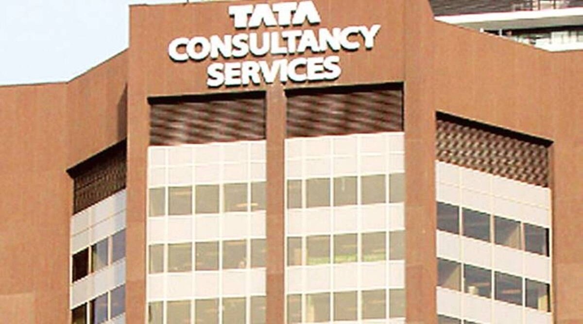 TCS shares lead plunge in IT scrips, falls 4.64% on BSE on Monday