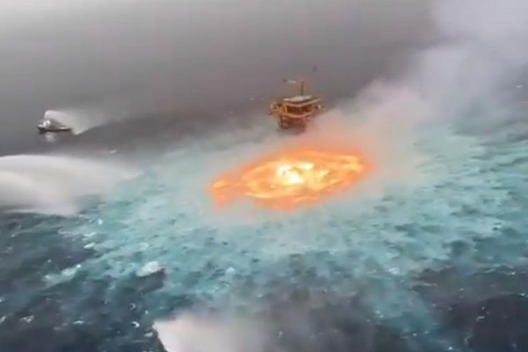 'Eye of fire' in Mexican waters snuffed out, says national oil company