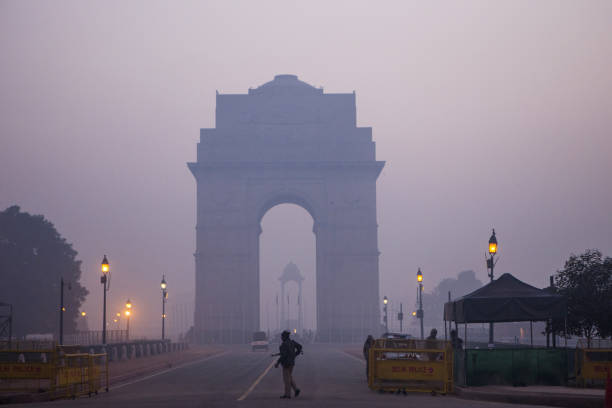 Delhi pollution: Air quality improves slightly due to high wind speed