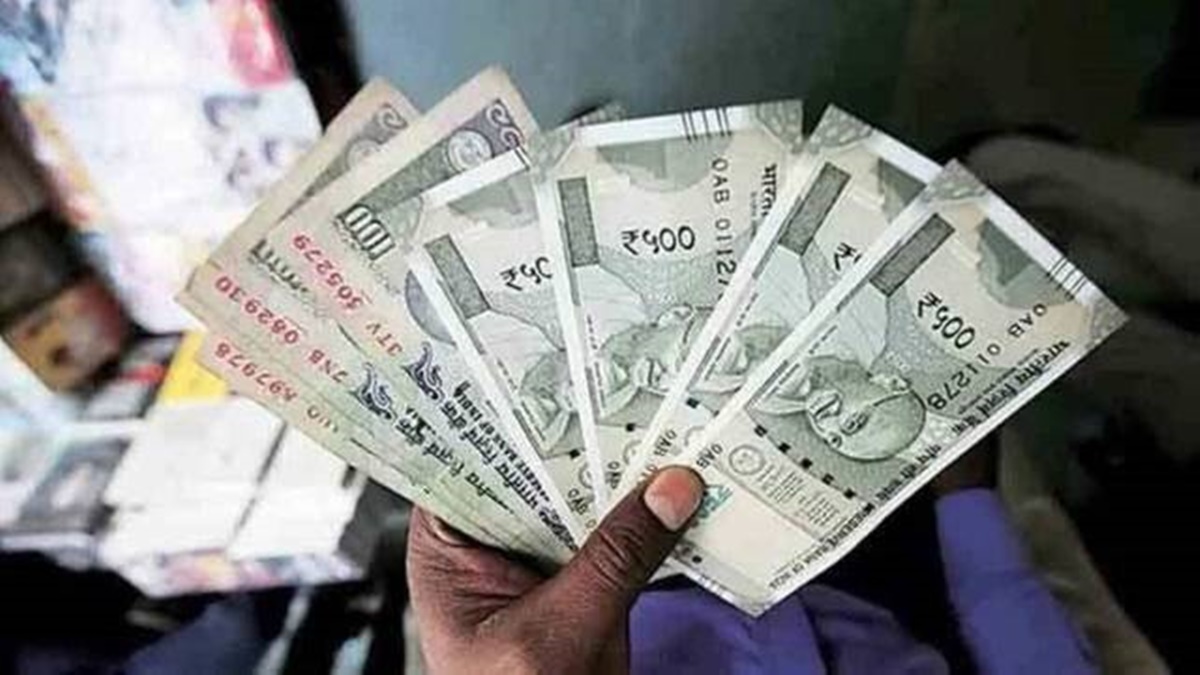 Rupee gains 32 paise to close at 82.27 against US dollar