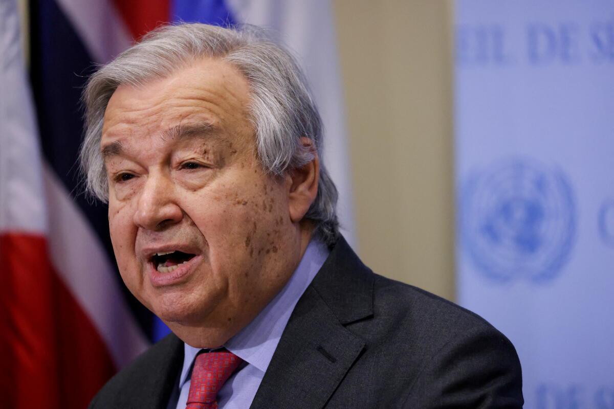 COVID-19 pandemic far from over, large outbreaks in Asia: UN chief Guterres