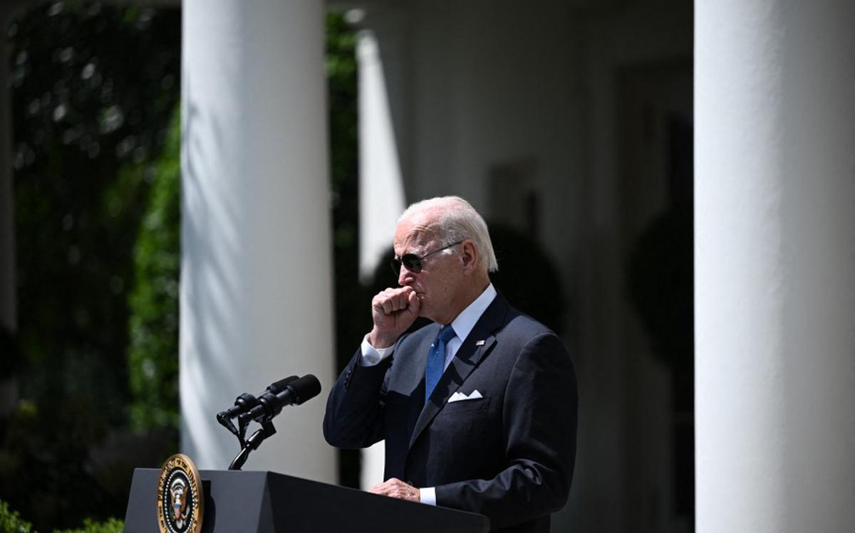 Joe Biden leaves White House fJoe Biden leaves White House for 1st time since getting Covidor 1st time since getting Covid