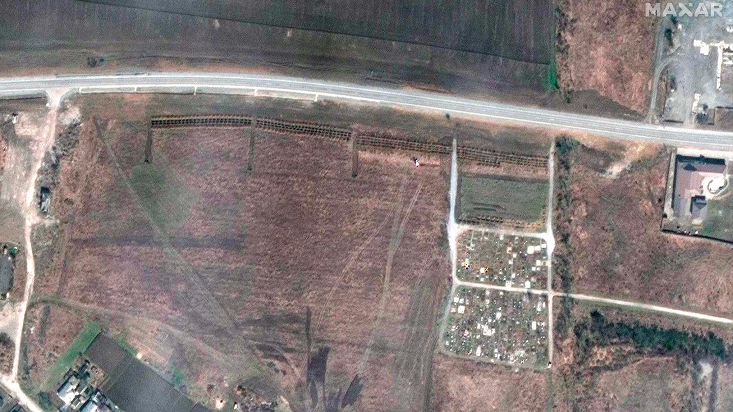 Top War Updates: Satellite images show possible mass graves of Ukrainian civilians near Mariupol