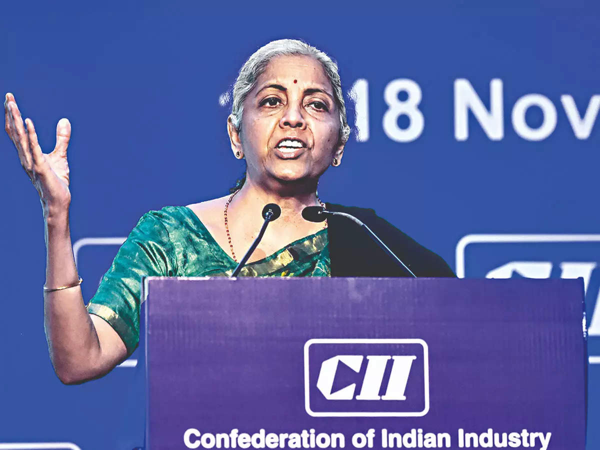 India Inc needs to be more risk-taking: Finance Minister Nirmala Sitharaman  