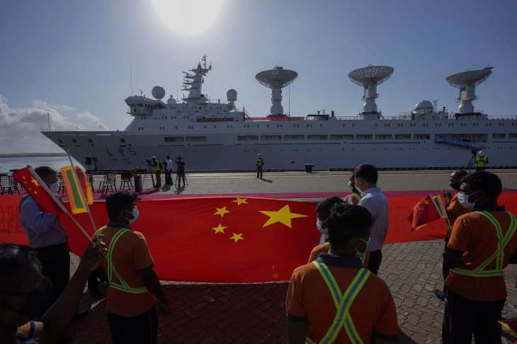 Chinese research ship docks in Sri Lanka after postponement, Indian concerns