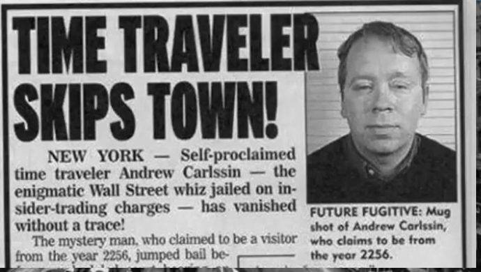 Andrew Carlssin - Time Traveler Who Made 350 Million Dollars & Disappeared After The Biggest Stock Market Scam