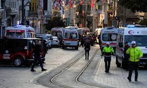 At least 6 dead as explosion rocks popular pedestrian street in Istanbul