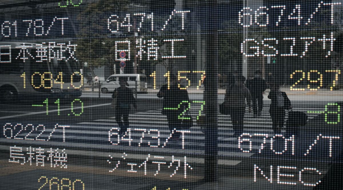 Asian stocks track Wall Street gains rally, Nikkei jumps 3%, over Fed hikes rates, easing Ukraine worries