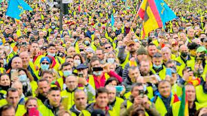 Strikes, protests in Europe over cost of living and pay