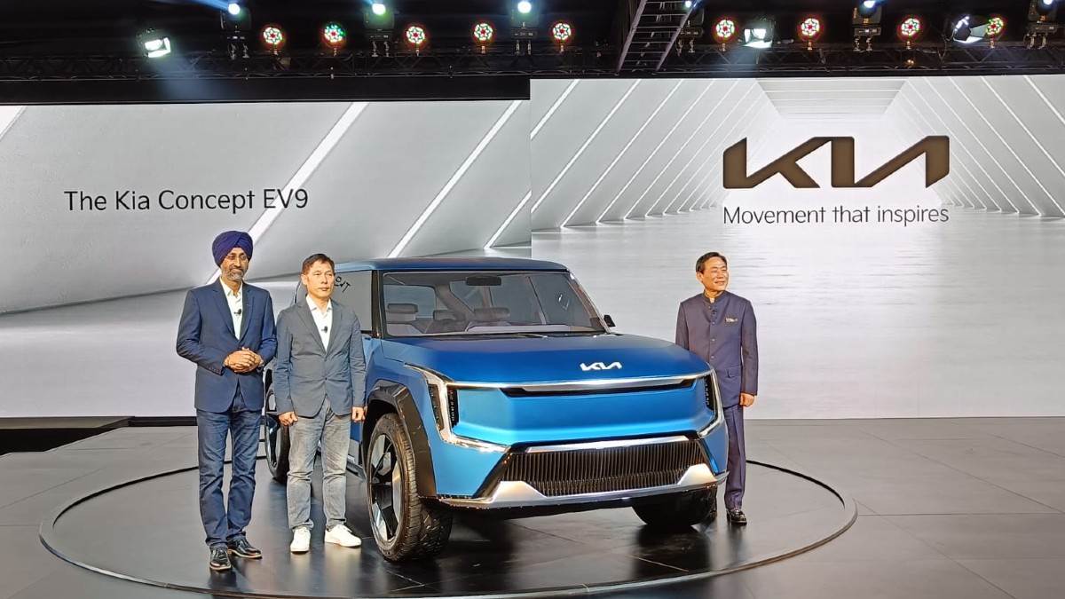 Auto Expo 2023: Kia India unveils EV9 concept electric SUV, new-gen Carnival