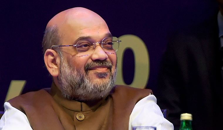 Union Minister Amit Shah hits streets, campaigns for BJP candidates in Kerala