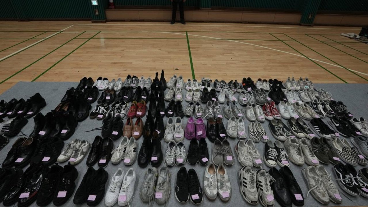 After deadly Halloween crush, lost shoes await owners in Seoul