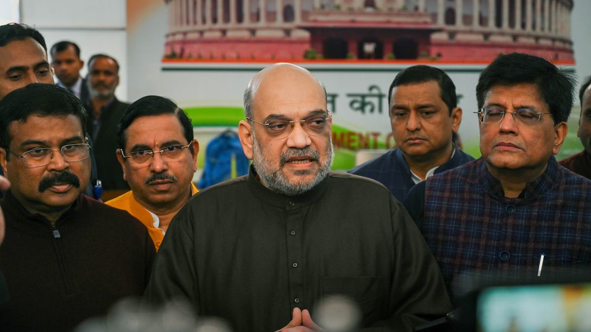 Chinese funding’: Amit Shah on why Congress disrupted Lok Sabha today