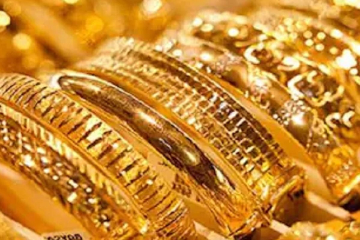 Gold prices today: Yellow metal adds Rs 100, silver near Rs 63,900