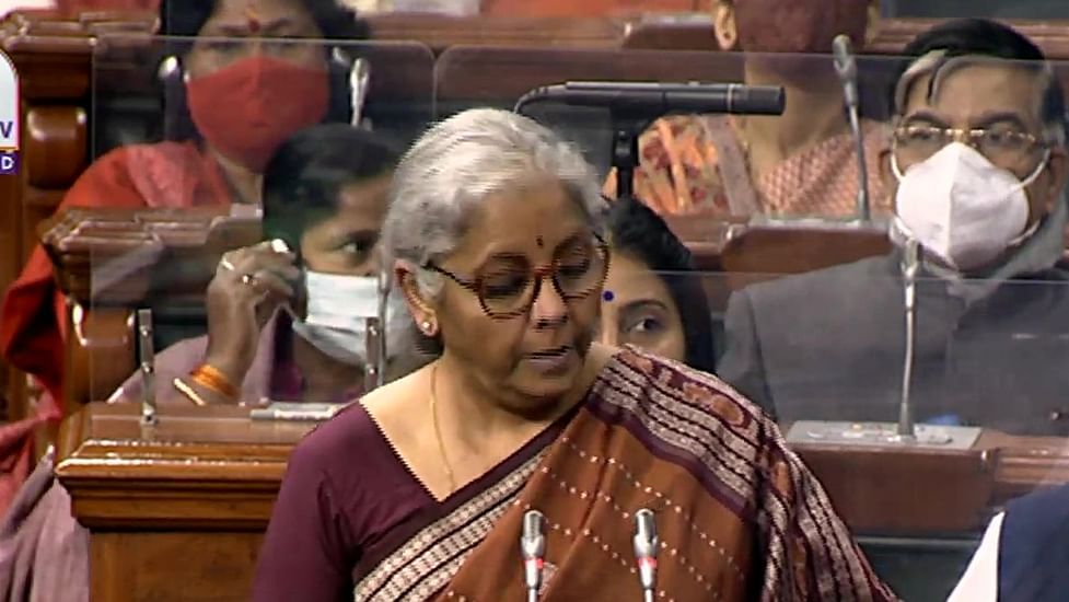 Taxing crypto doesn’t ensure legal status: FM Sitharaman