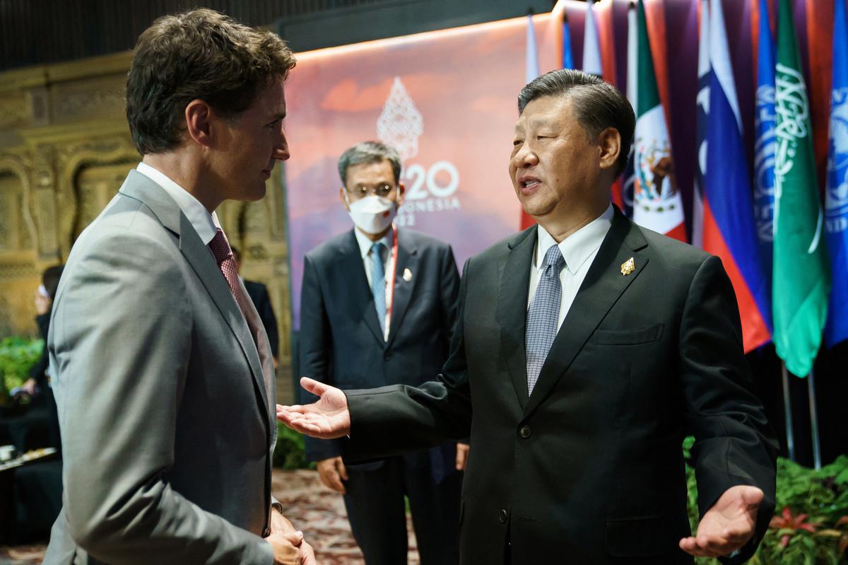 Xi-Trudeau video at G20 China defends Xi's remarks as 