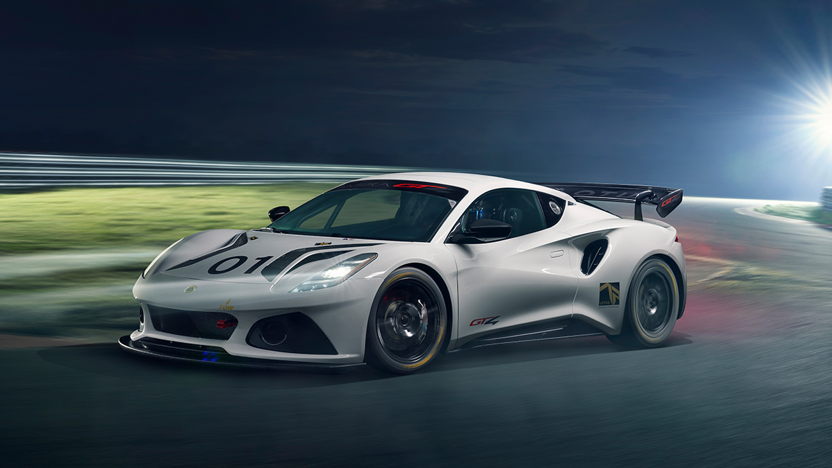 Lotus unveils Emira GT4 at Hethel: Track-focused Emira already sold out