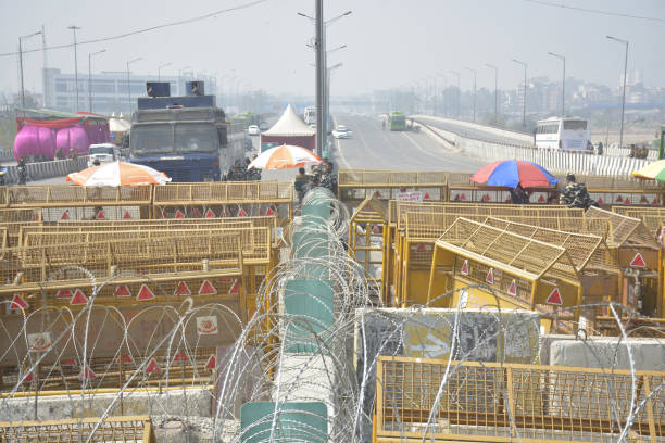Bharat Bandh update: Traffic movement suspended on Ghazipur border