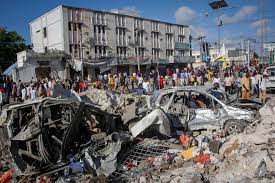 Somalia car bombings death toll rises to 120  Health minister