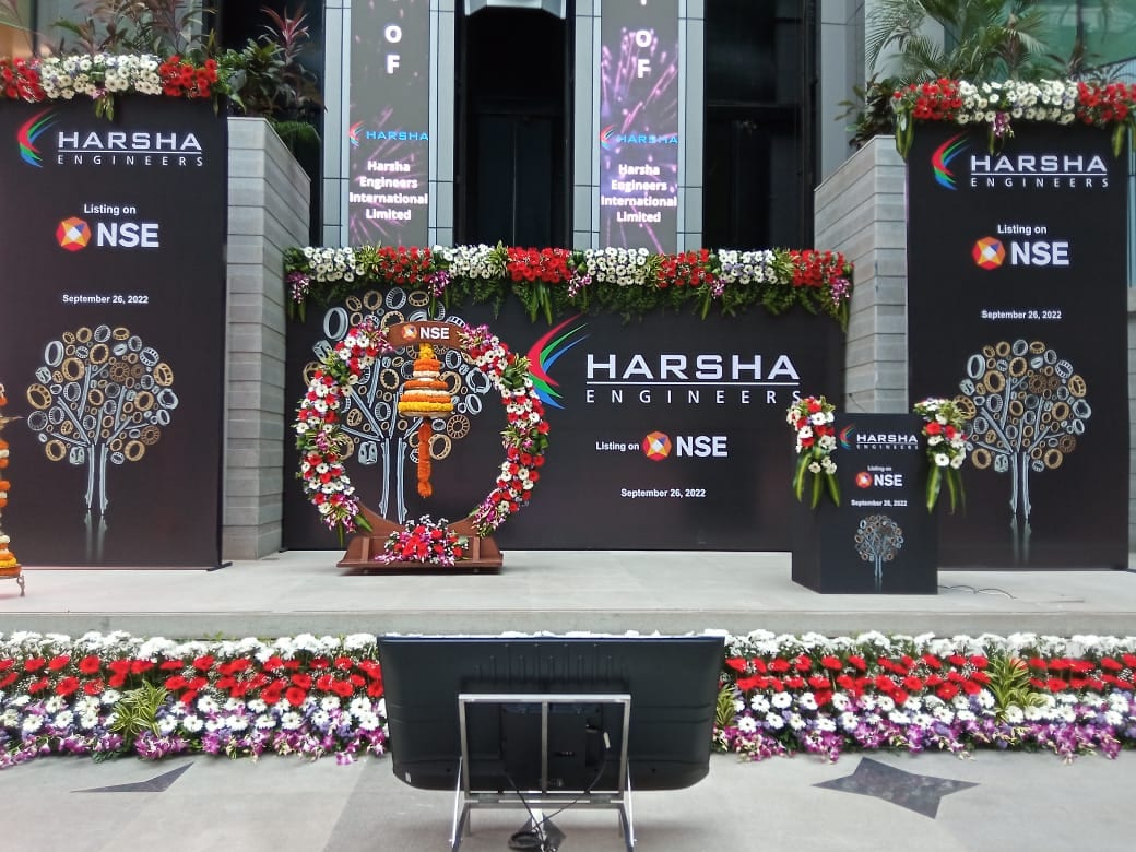 Harsha Engineers premium listing on BSE, NSE, shares gain 36% from IPO price: debut at Rs 450 on bourses