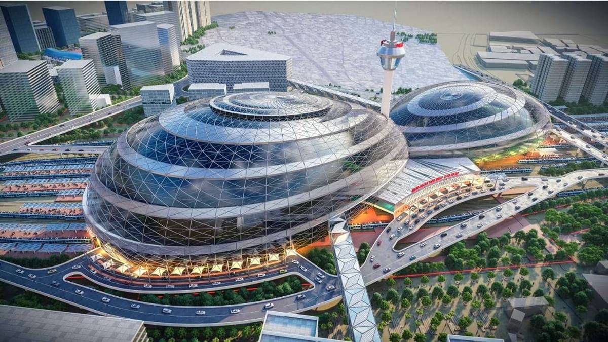 This stunning futuristic building in New Delhi is not an airport! Check details and images