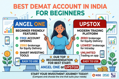 Best Demat Account in India for Beginners (2026 Comparison)