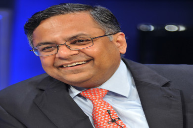 TCS, Titan, Tata Consumer fall up to 5?ter Chandrasekaran resigns as Tata Sons chairman