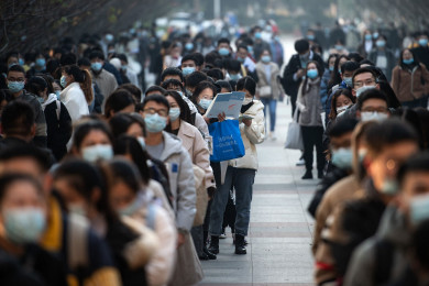 China brings back youth jobless rate, with rosier number