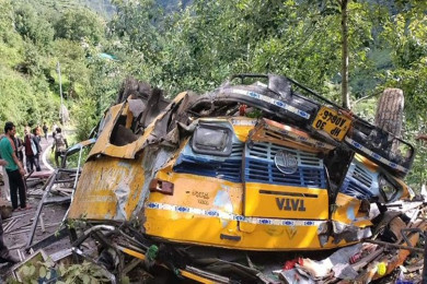Kullu accident: At least 16, including school children, killed as bus falls into gorge; PM Modi announces ex-gratia
